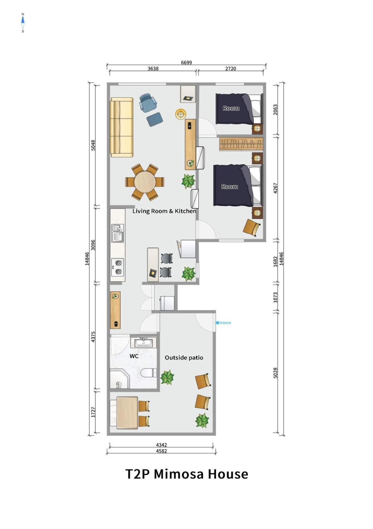 T2P Mimosa House Apartment Vila Nova de Gaia Exterior foto